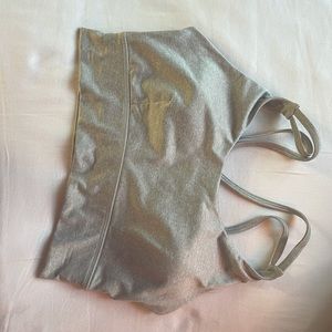 Grey Sports Bra